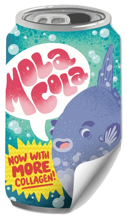 Mola Cola Sticker